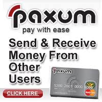 Put money into your gamble account by Paxum